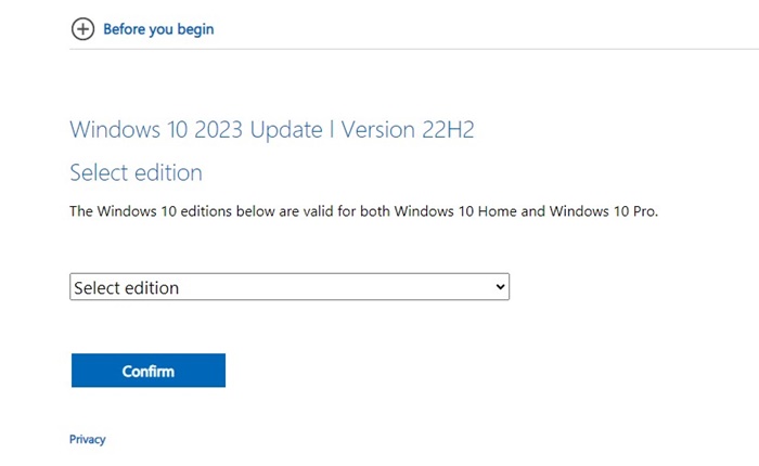 Mise à jour Windows 10 2023 |  Version 22H2