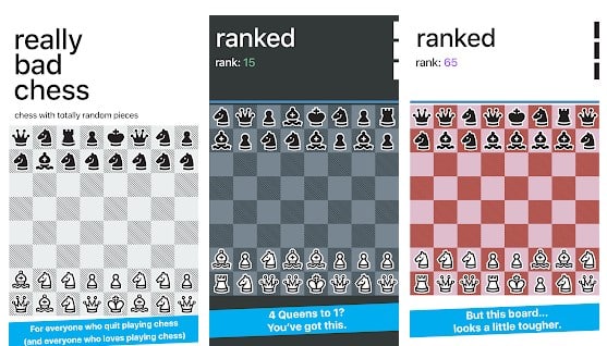 De très mauvais échecs