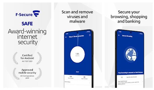 Antivirus mobile F-Secure SAFE