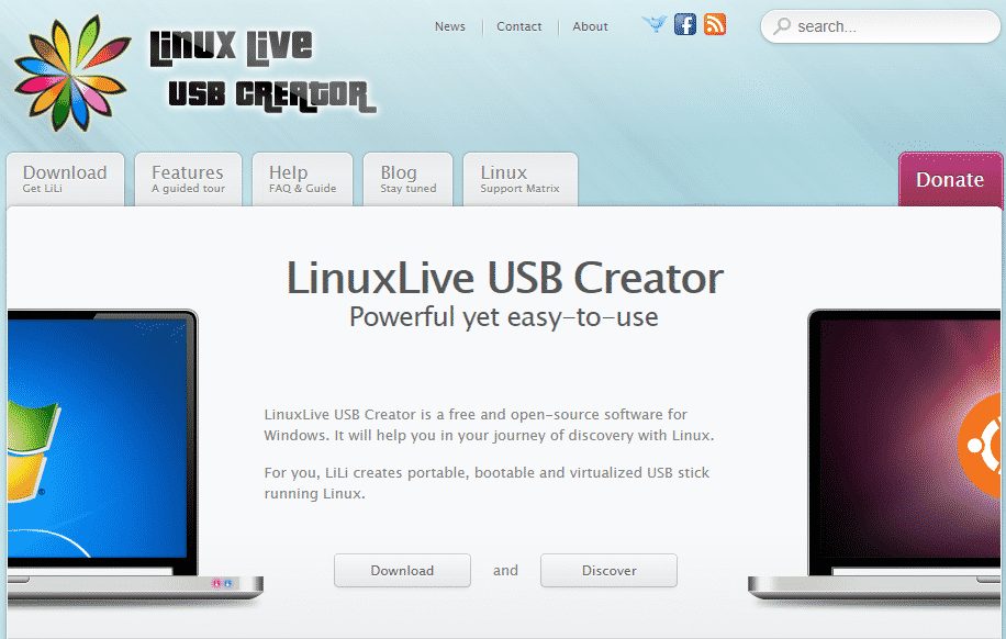 Créateur Linux Live USB