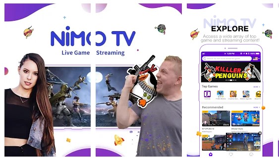 Nimo TV – Streaming de jeux en direct