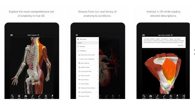 BioDigital Humain - Anatomie 3D