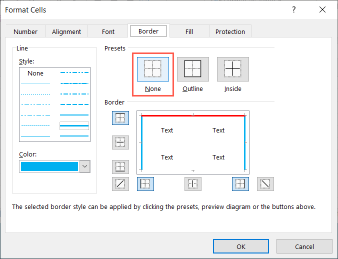Comment ajouter et personnaliser des bordures dans Microsoft Excel image 14