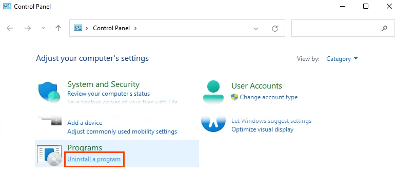 Désinstallez les applications Microsoft dans Windows 11 via le panneau de configuration image 2
