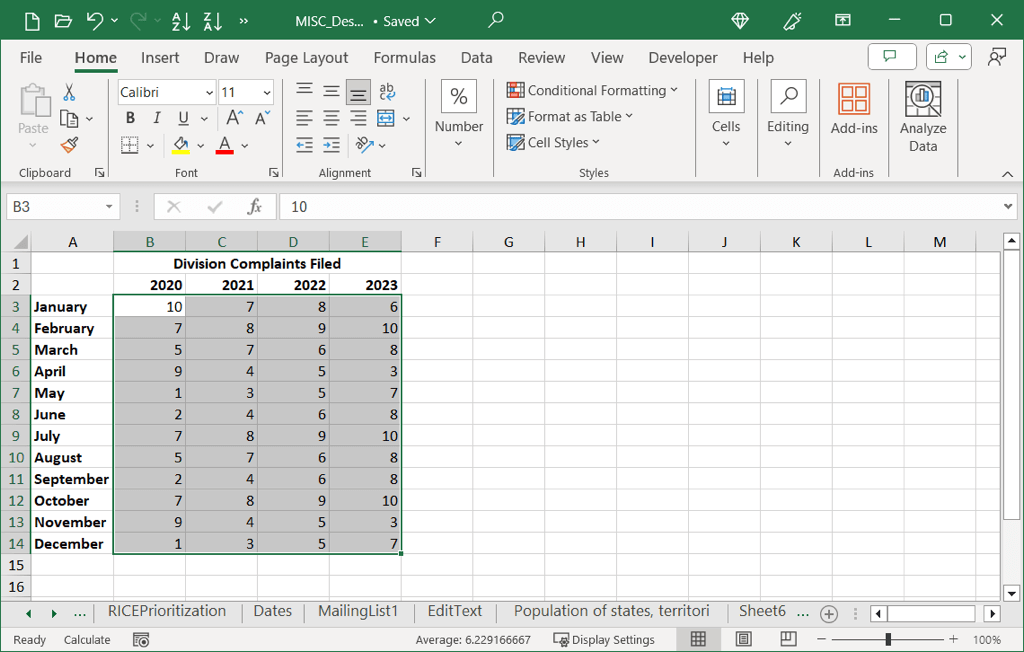 Comment créer une carte thermique dans Excel image 3