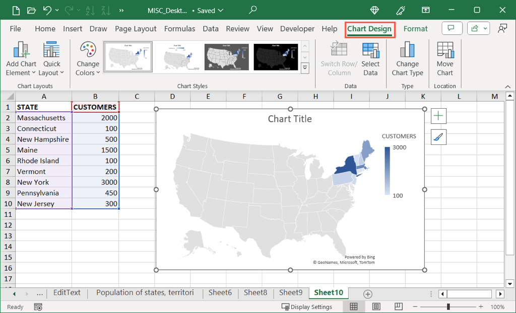 Comment créer une carte thermique dans Excel image 17