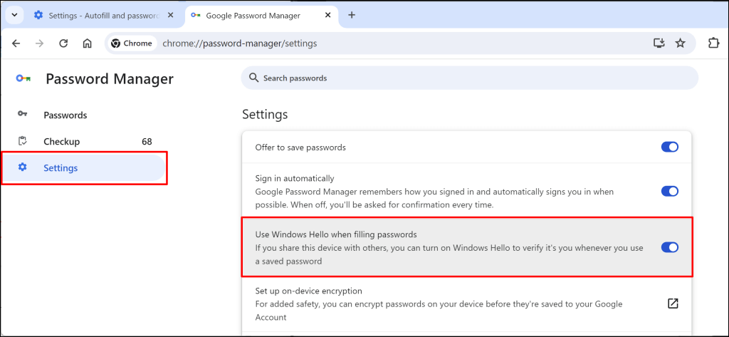 Comment désactiver l'authentification Windows pour Chrome image 5