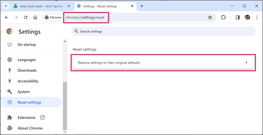 Comment désactiver l'authentification Windows pour Chrome image 12