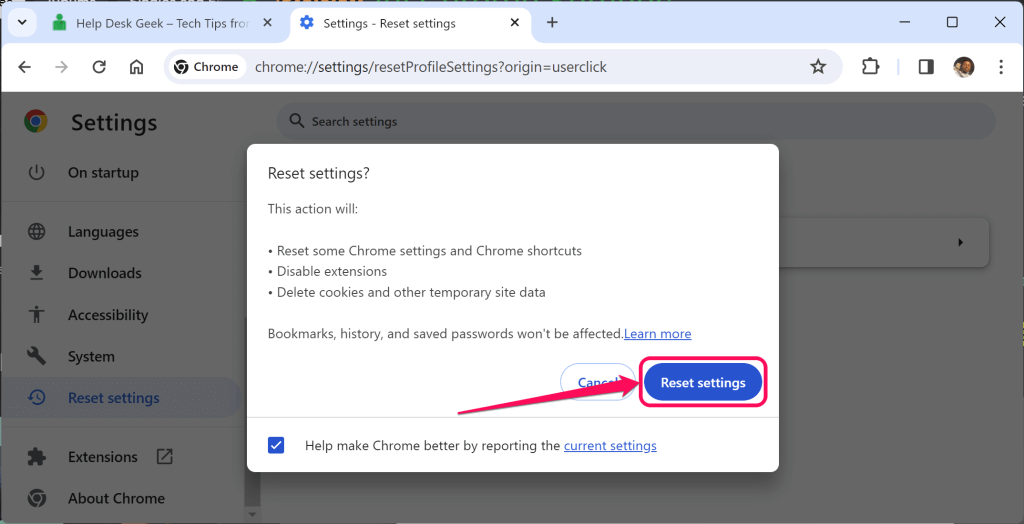 Comment désactiver l'authentification Windows pour Chrome image 13
