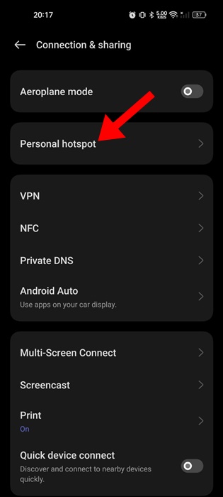 Hotspot personnel