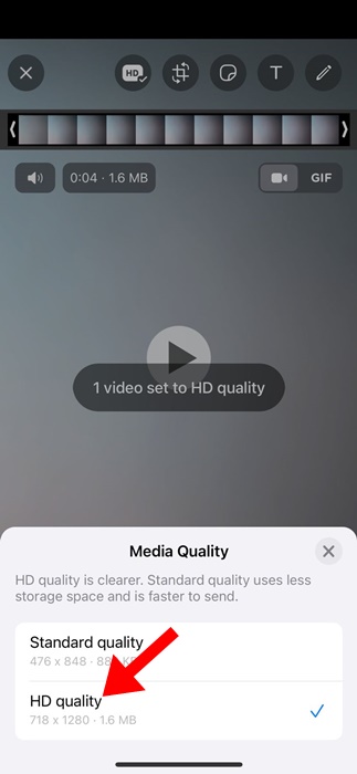 Qualité HD