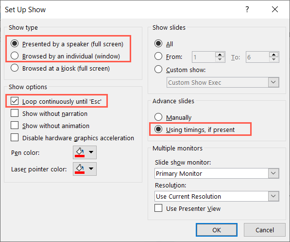 Comment boucler une présentation PowerPoint image 6