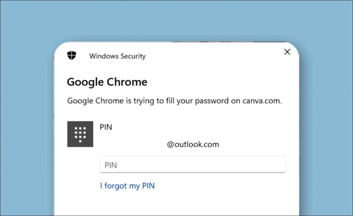 Comment désactiver la vérification de sécurité Windows pour les mots de passe Google Chrome image 1