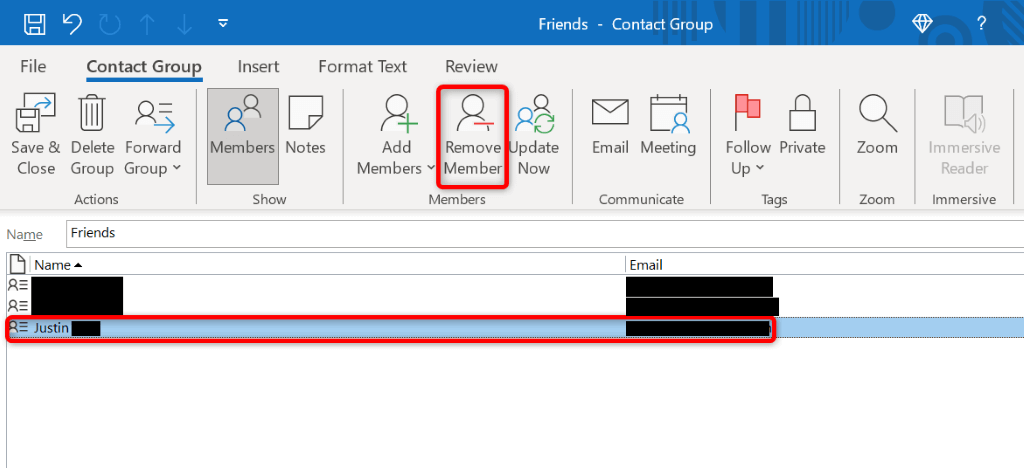 Comment créer un groupe de messagerie dans Microsoft Outlook image 9