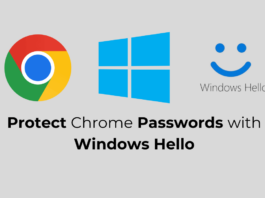 Protect Chrome Passwords with Windows Hello