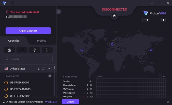 Connectez-vous à différents serveurs VPN