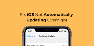 Fix iOS Not Automatically Updating Overnight